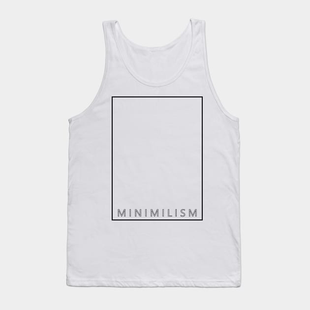 Minimalism Tank Top by SubtleSplit